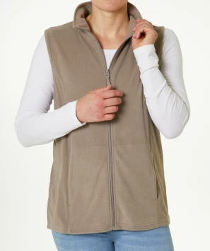 Fleece vest