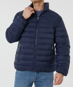 Steppjacke mit Stehkragen