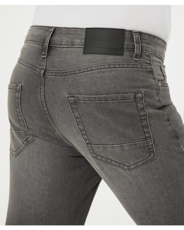 Jean basique longueur 32 homme, jean gris (KiK Basic Jeans 32er-Länge (jeans grau)) — KiK, produit allemand authentique au Maroc