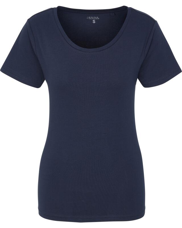 T-shirt for women, navy (KiK Dunkelblaues T-Shirt (dunkelblau)) — KiK, authentic German product in Morocco
