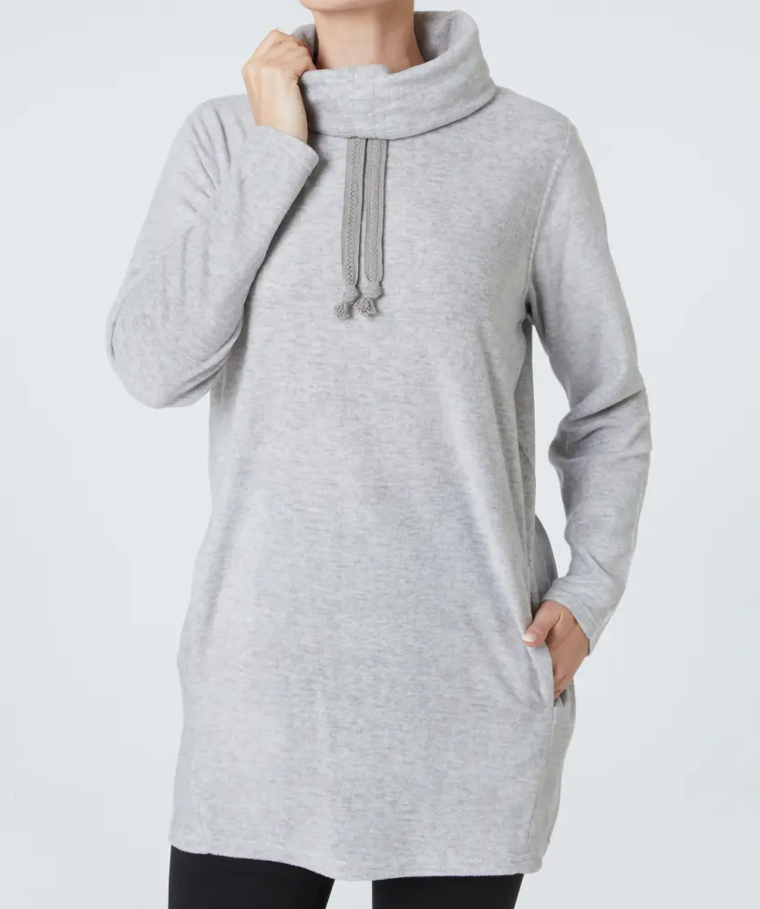 Sport-Fleecepullover in Melange Ergeenomixx