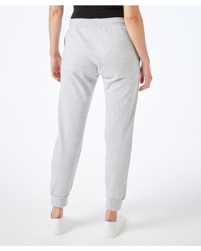 Pantalon de jogging basique femme, gris chiné (KiK Basic Jogginghose (grau melange)) — KiK, produit allemand authentique au Maroc