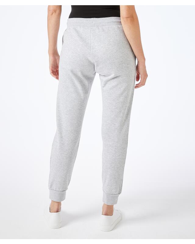 Marl joggers for women, grey marl (KiK Jogginghose in Melange (grau melange)) — KiK, authentic German product in Morocco