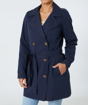 Zweireihiger Trenchcoat