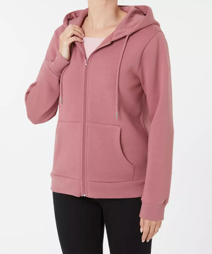 Basic Sweatjacke Janina, Kapuze