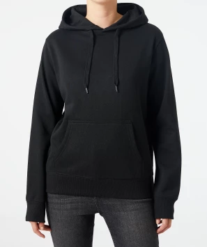 Sweatshirt in Schwarz