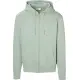 Basic Sweatjacke in Hellgrün