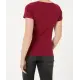 Weinrotes T-Shirt