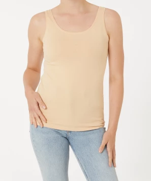 Tanktop in Beige