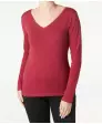 Weinrotes Langarmshirt