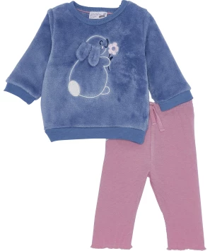 Baby fleece trui + legging