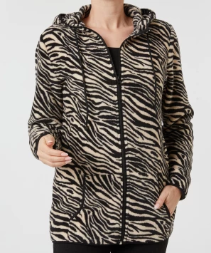 Fleecejacke Zebra