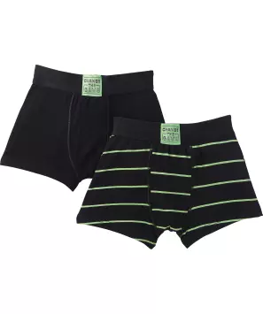 Retro Boxershorts mit Aufnäher