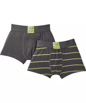Retro Boxershorts mit Aufnäher