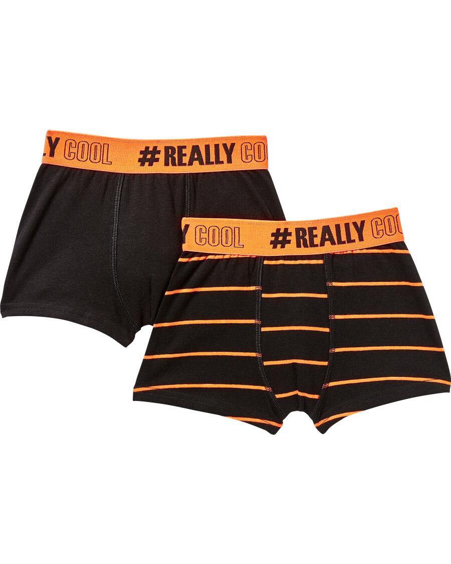 Retro Boxershorts schwarz