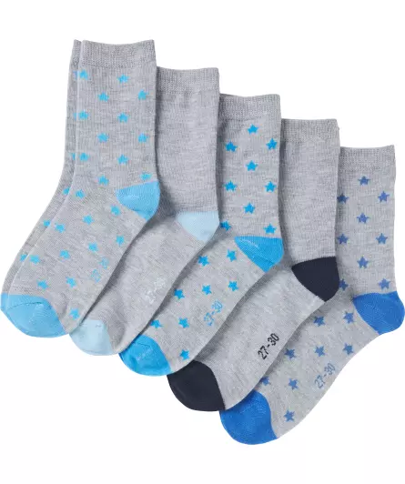 Gemusterte Socken