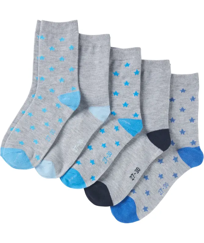 Gemusterte Socken