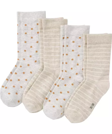 Gemusterte Socken