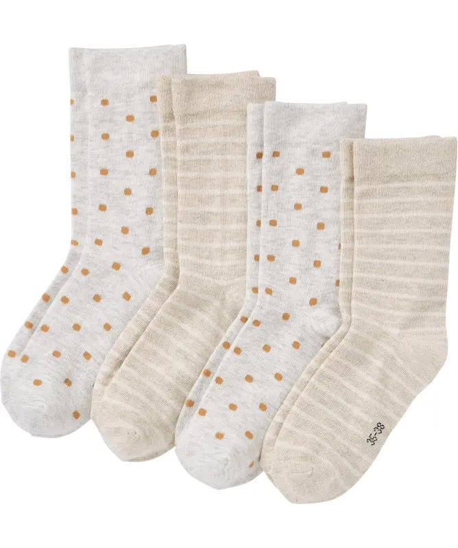 Gemusterte Socken