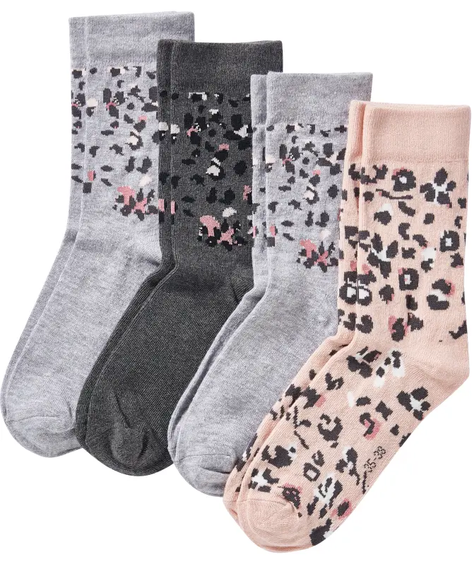 Gemusterte Socken