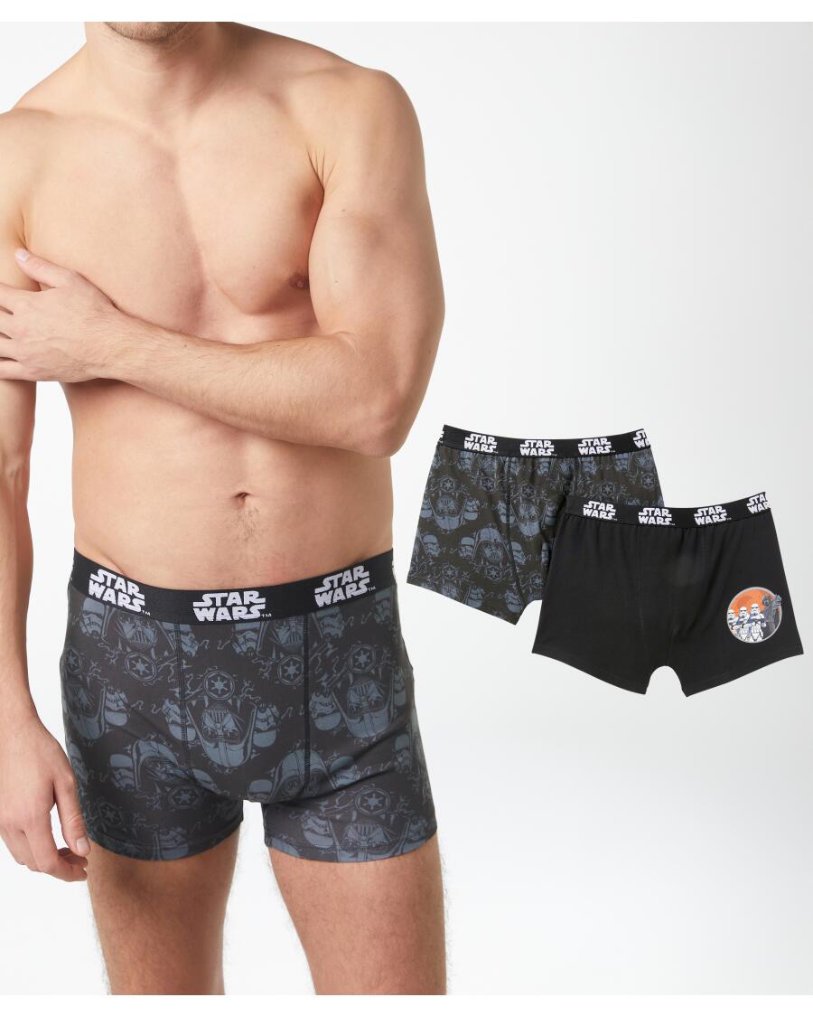 Lizenz Retro Boxershorts schwarz