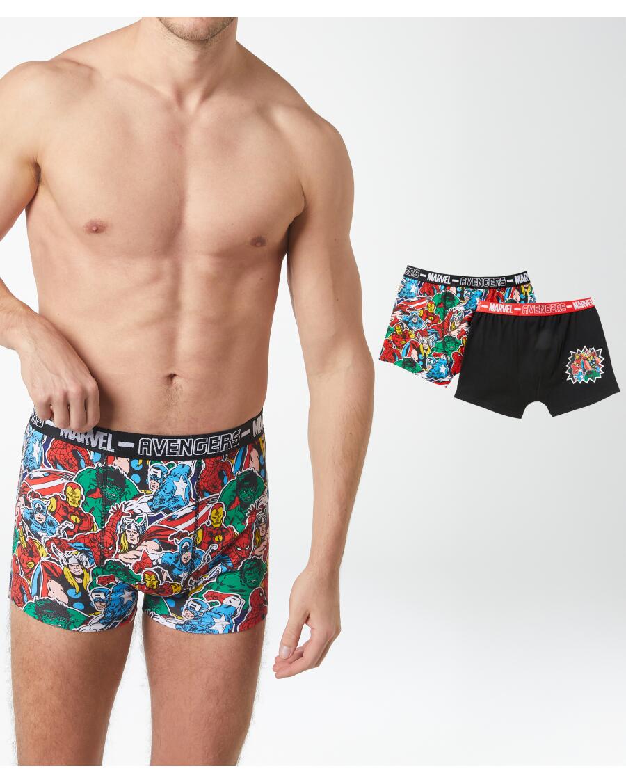 Lizenz Retro Boxershorts rot