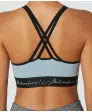 Sport-Bustier mit überkreuzten Trägern