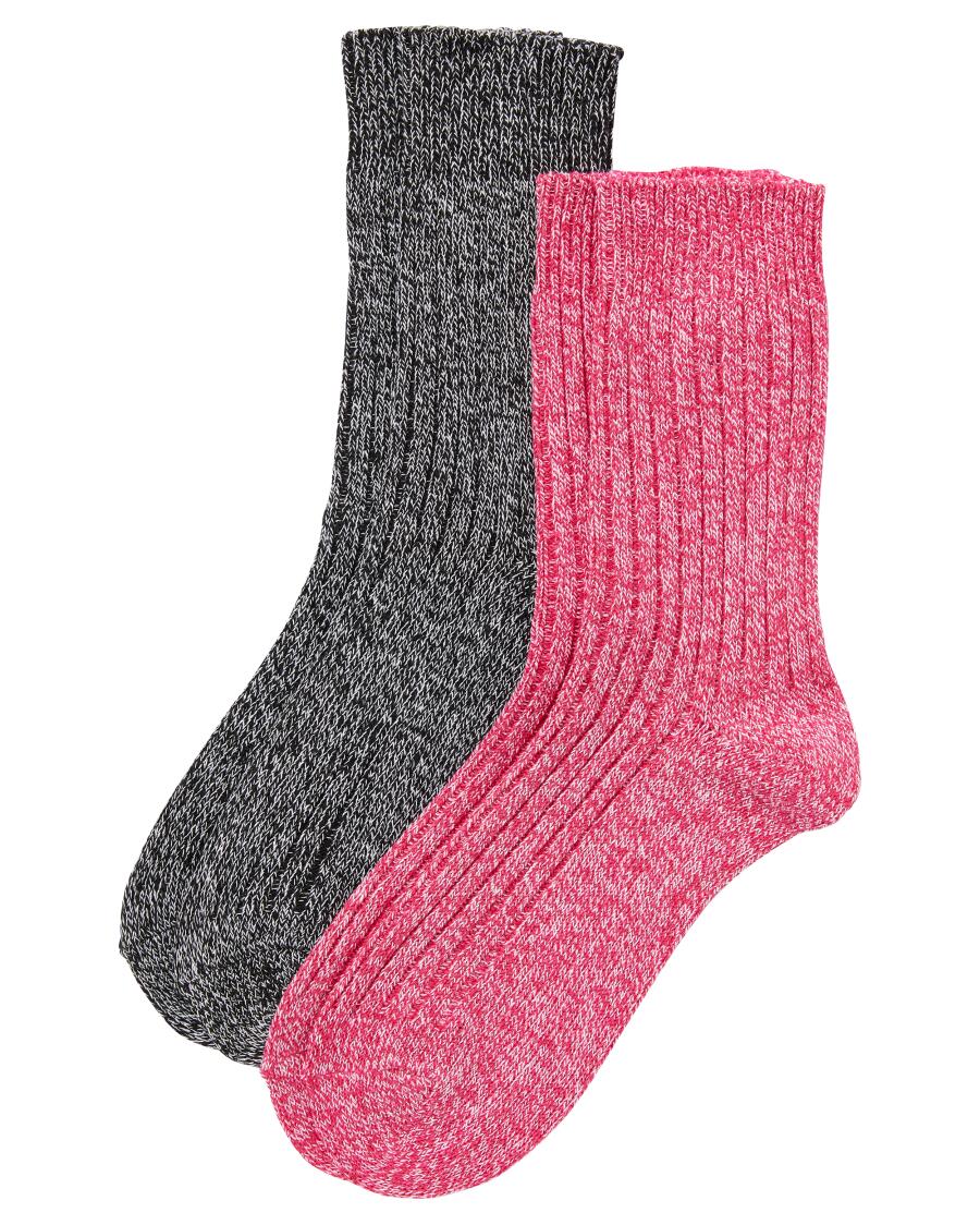 Skarpety zimowe pink