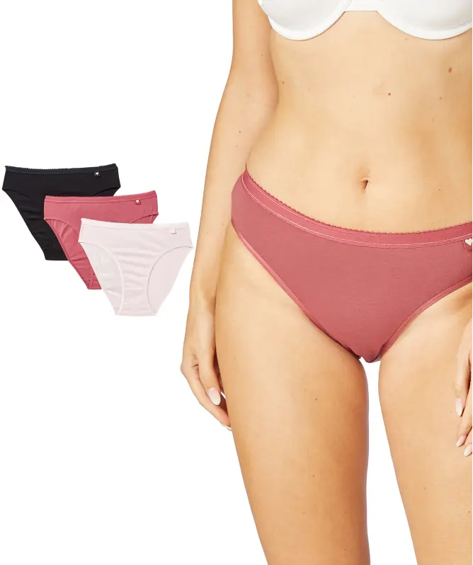 Slips mit Herzlabel