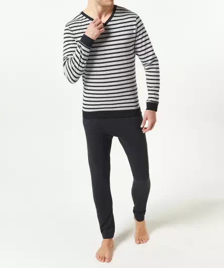 Pyjama met lange mouwen