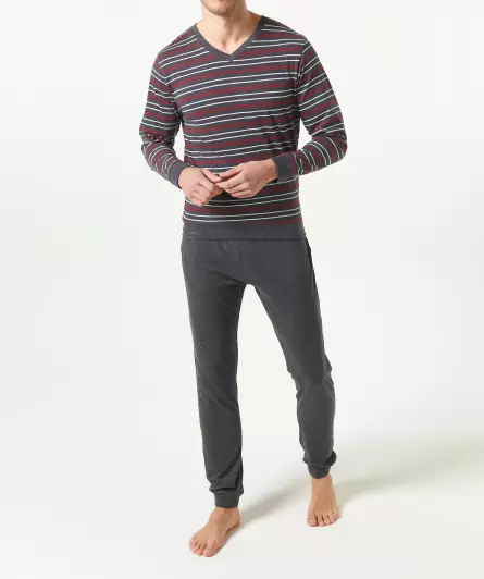 Pyjama mit langen Ärmeln