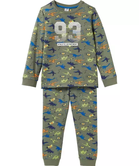 Pyjama mit Allover-Print