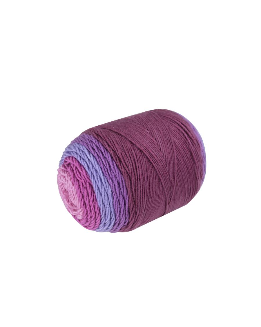 Breiwol “Cake” met kleurverloop pink