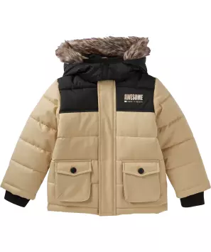 Gewatteerde parka