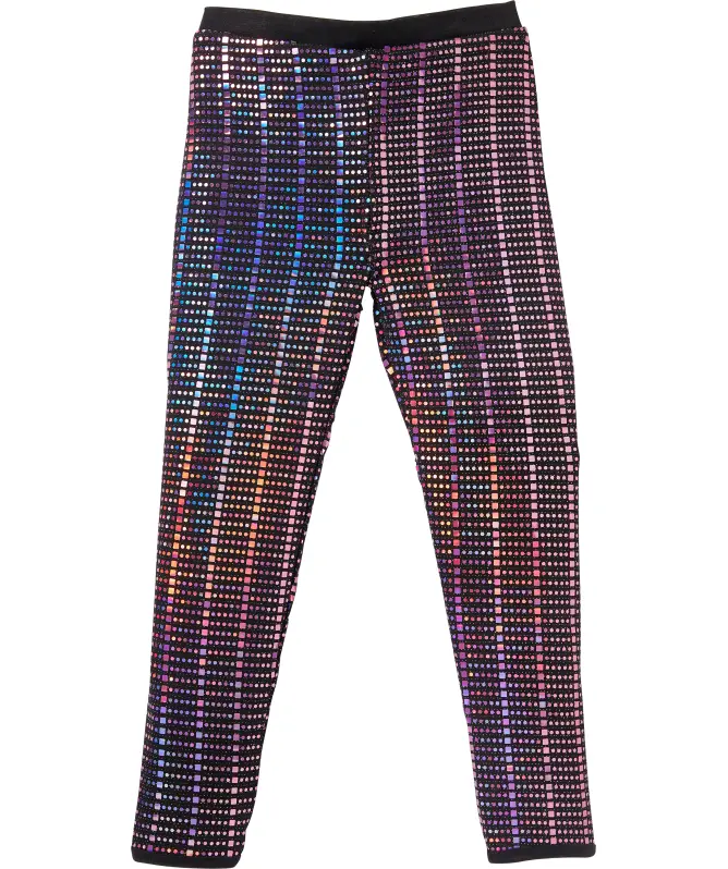 Leggings mit Regenbogeneffekt