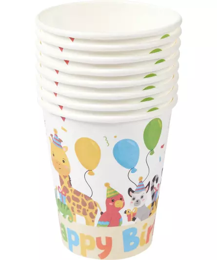 Pappbecher Geburtstag