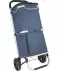 Einkaufstrolley mit Kühltasche blau