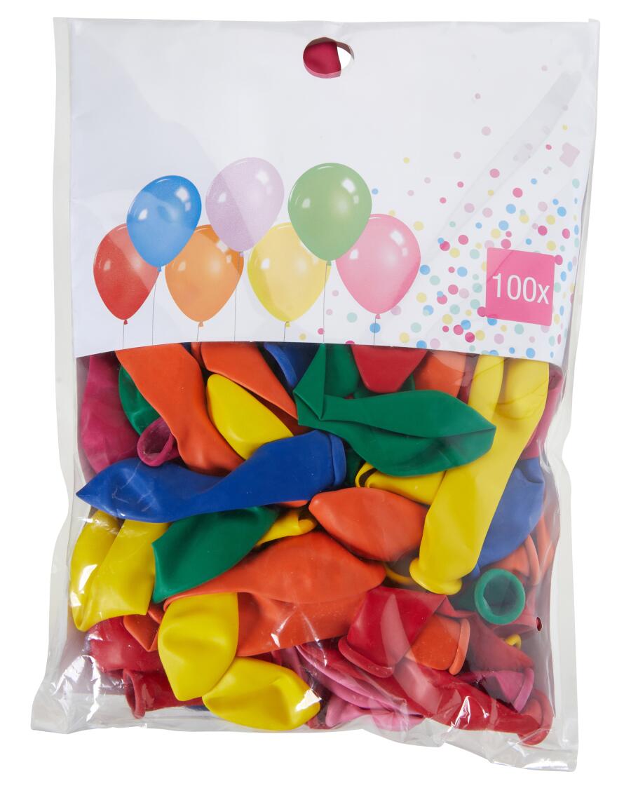 Luftballons in verschiedenen Farben bunt