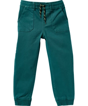 Chino broek met elastische tailleband