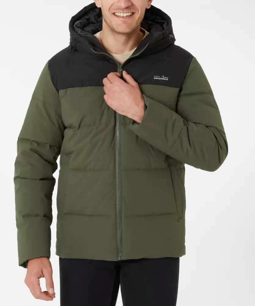 Outdoorjacke gesteppt X-Mail, Kapuze