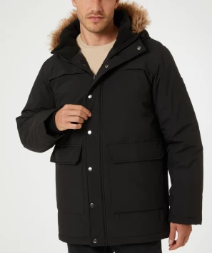 Parka met capuchon