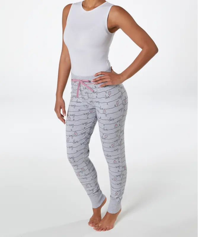 Bedruckte Pyjamahose