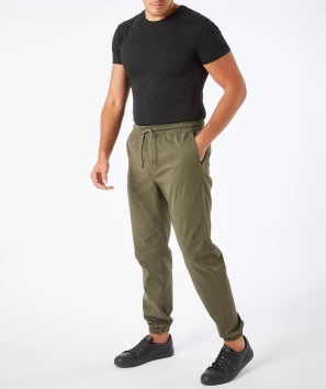 Twillhose in Khaki