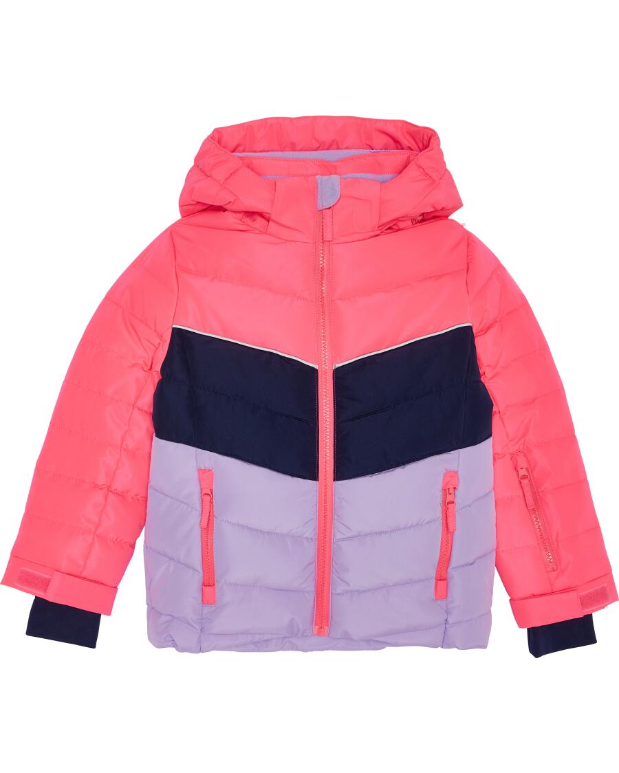Skijacke in Neonfarbe neon pink