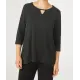 Shirt met glittergaren