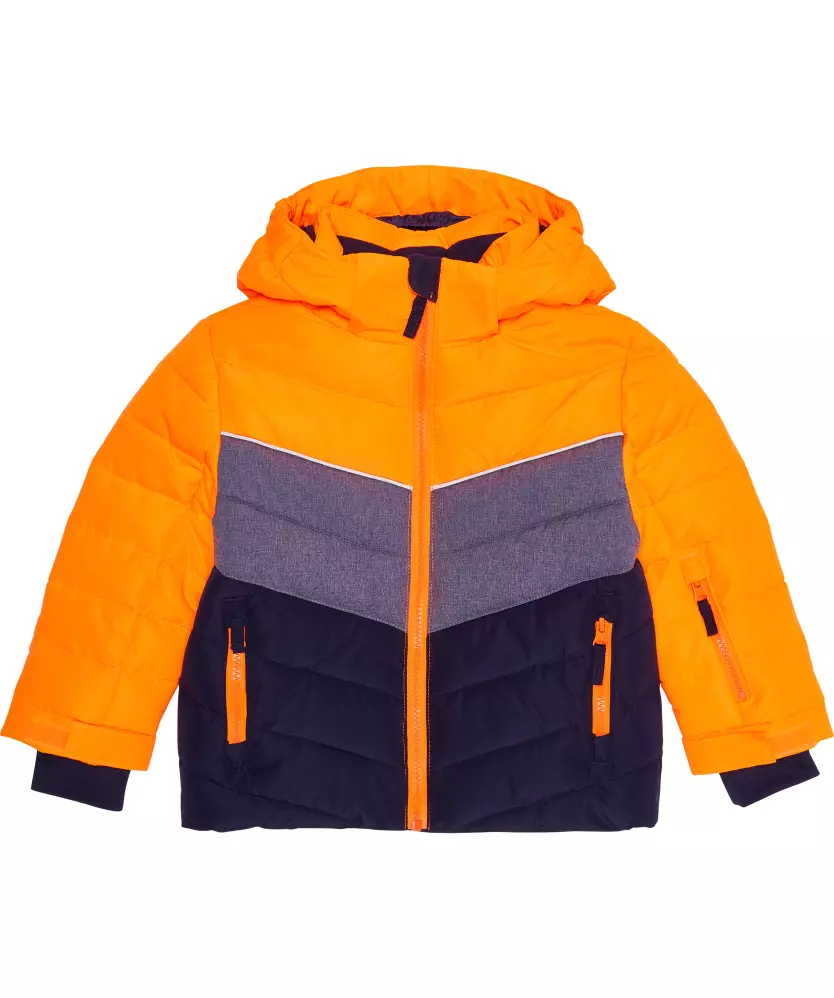 Skijacke Colour-Blocking gefüttert