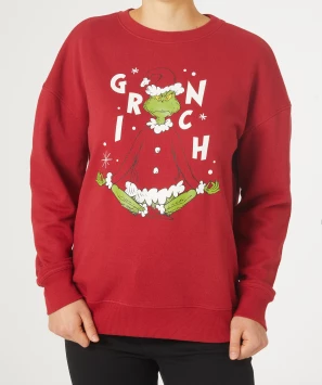 Grinch Sweatpullover Weihnachten