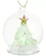 LED-Glaskugel Weihnachten