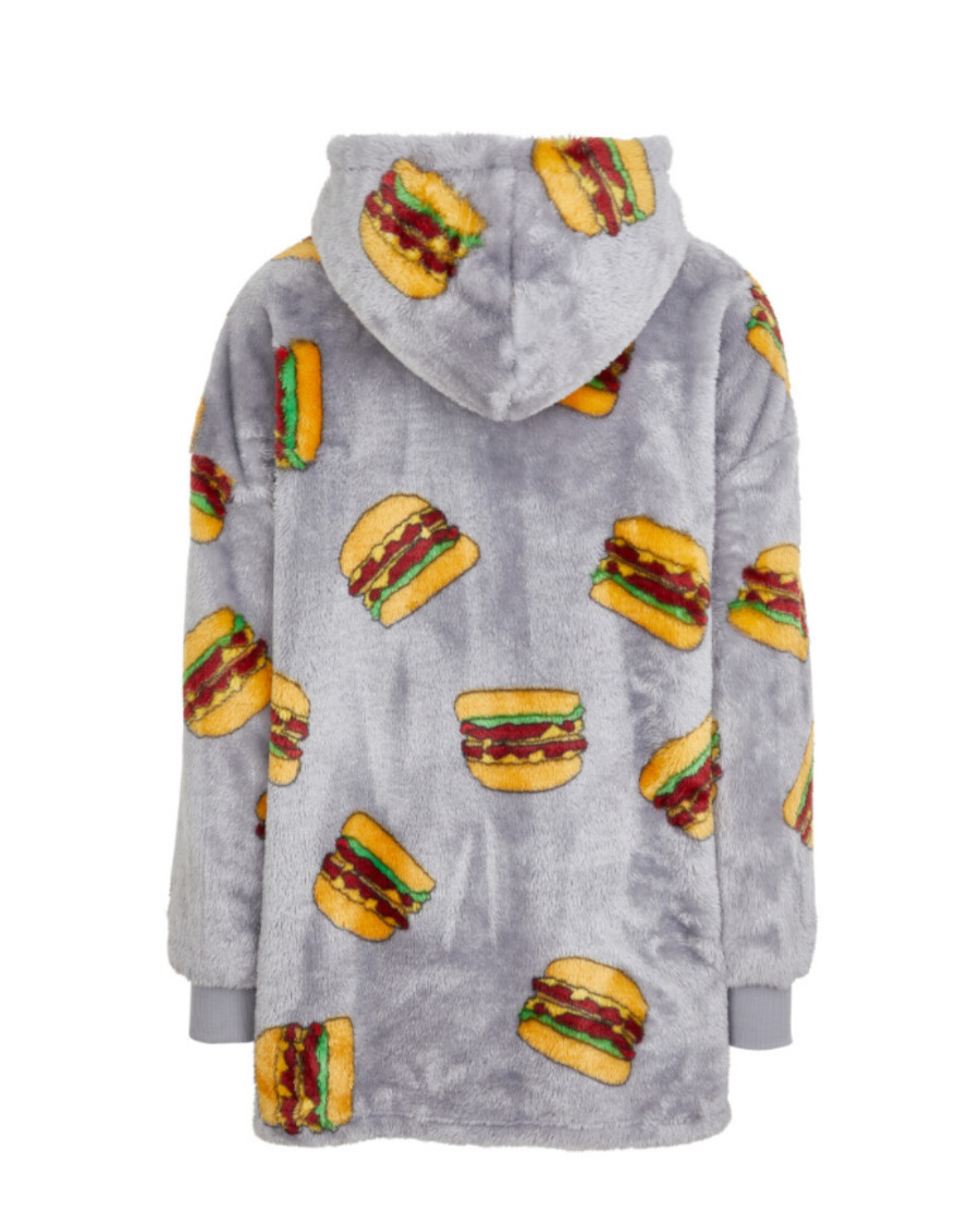 Bluza polarowa Burger X-Mail, oversize