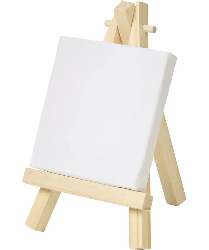 Mini-Leinwand mit Staffelei